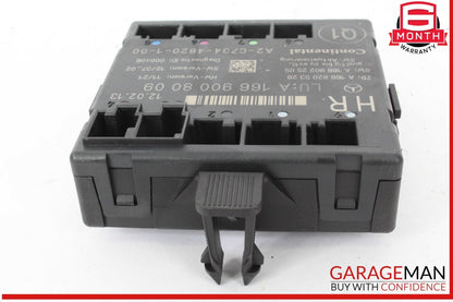 12-19 Mercedes X166 GL450 4MATIC Rear Right Side Door Control Module Unit