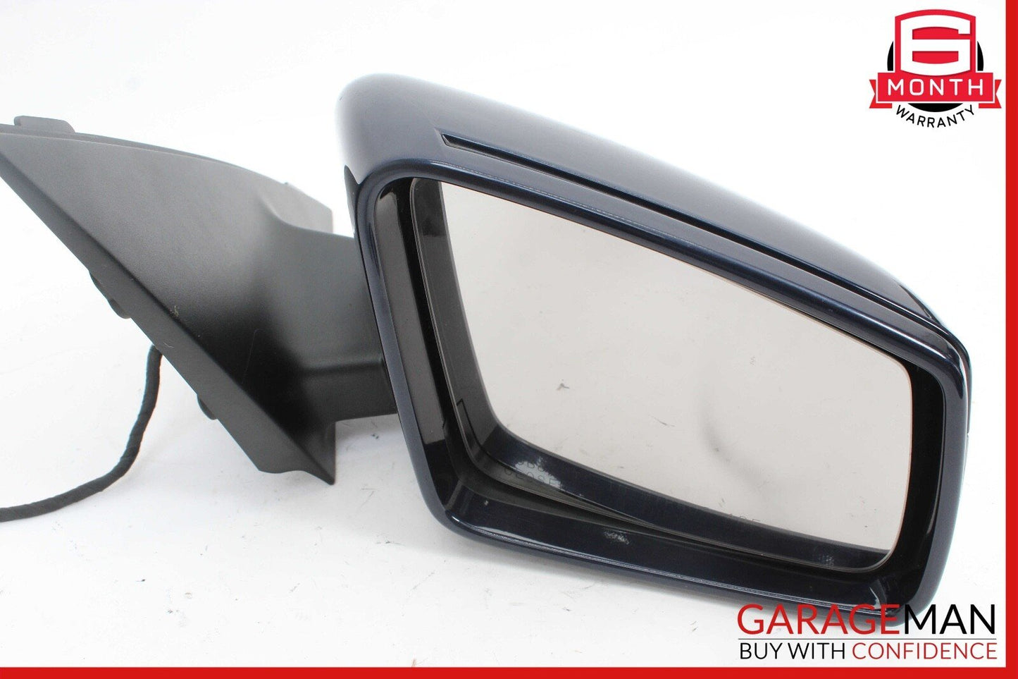 12-14 Mercedes W204 C250 Front Right Side Mirror Door Rear View Glass Grey OEM