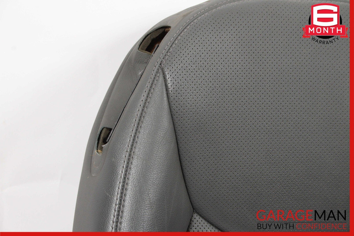 03-06 Mercedes R230 SL500 Front Right Side Upper Top Seat Cushion Cover Gray