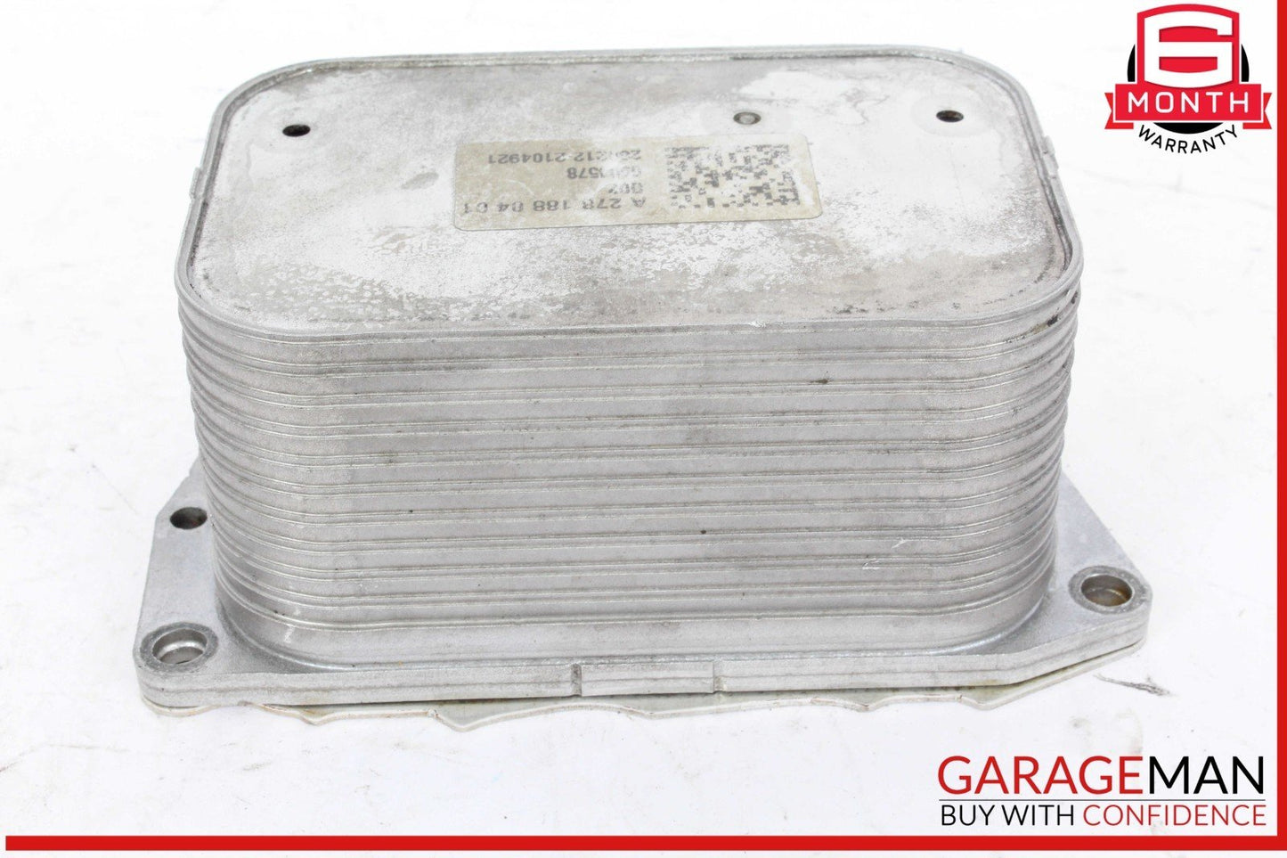 11-19 Mercedes W218 CLS550 E63 AMG Engine Oil Cooler Radiator 2781880401 OEM