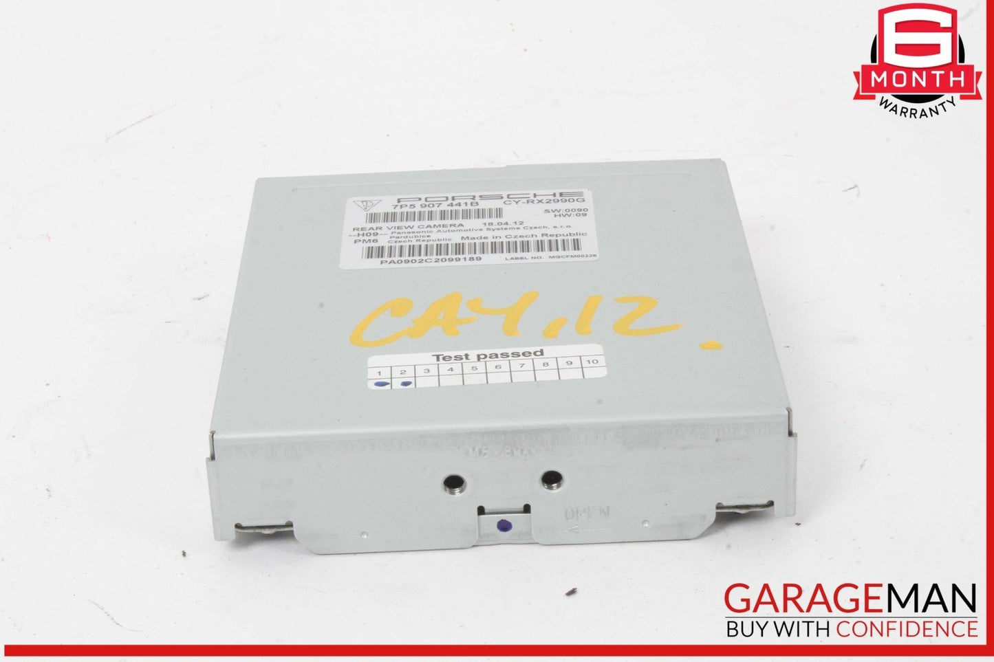 11-17 Porsche Cayenne 958 Rear View Camera Control Module Unit 7P5907441B OEM