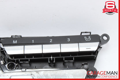 07-13 Mercedes W221 S550 CL600 Front Left Side Seat Adjust Control Switch Set