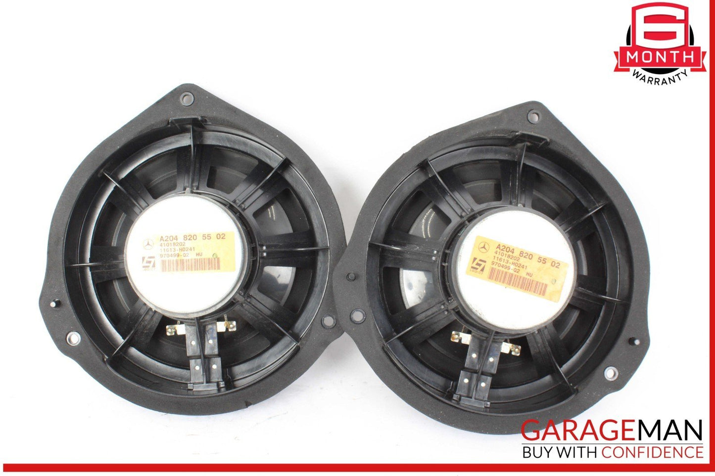 08-18 Mercedes W212 E350 Front Left and Right Side Door Audio Speaker OEM