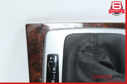 08-11 Mercedes W204 C300 Gear Shift Shifter Selector Indicator Boot Knob OEM