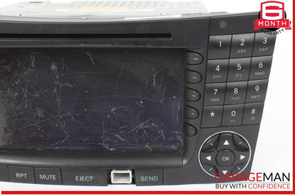 03-08 Mercedes W211 E350 Command Head Unit Receiver Navigation Radio CD Player
