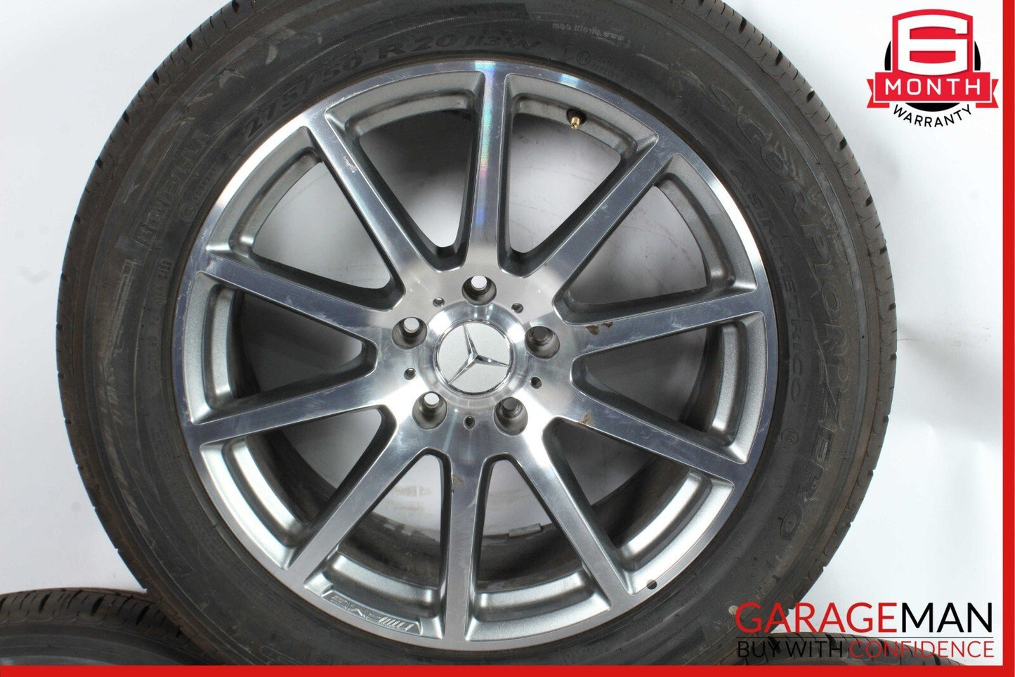 19-21 Mercedes W463 G550 G63 AMG Complete Wheel Tire Rim Set 9.5Jx20H2 ET35