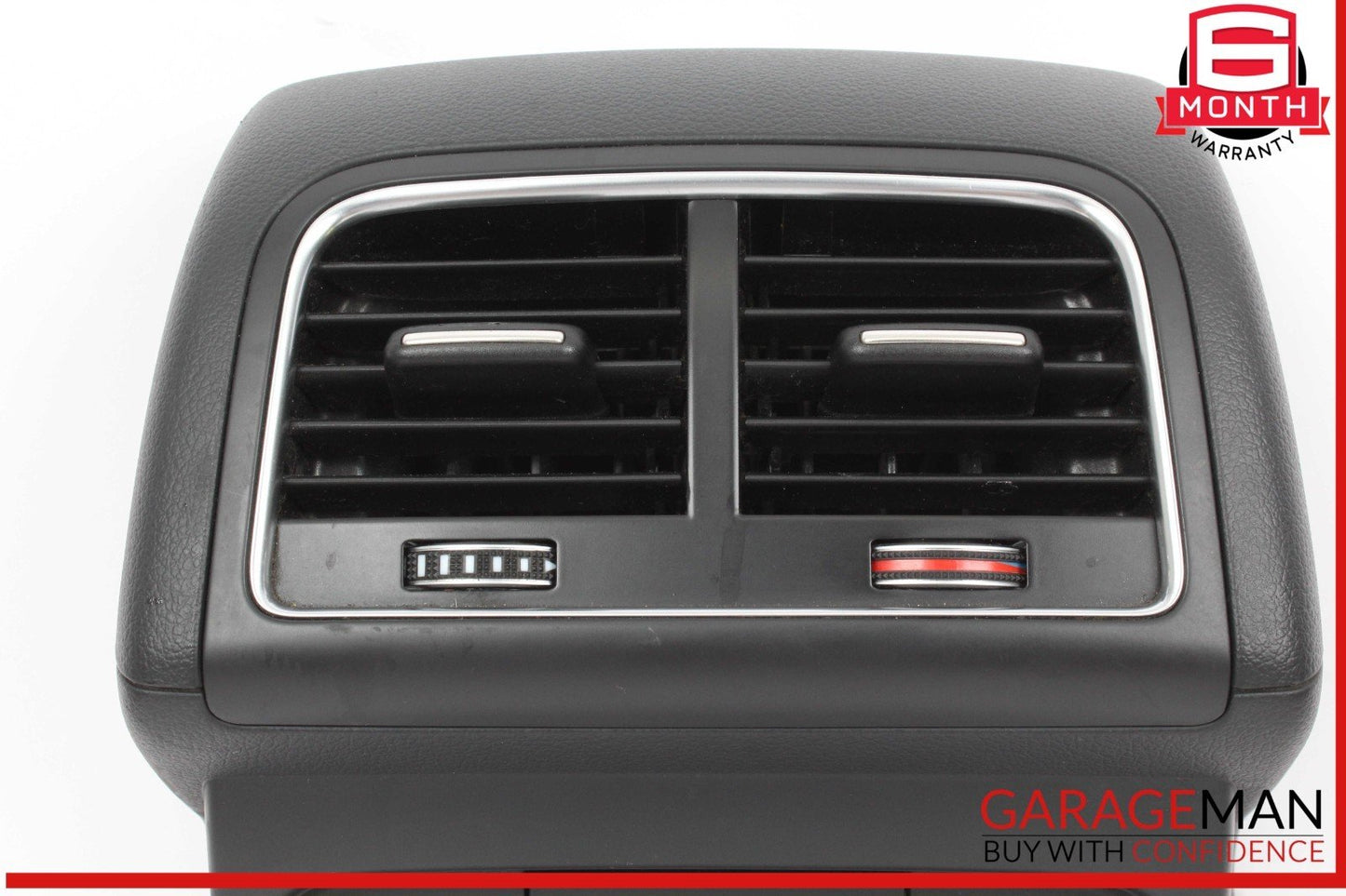 14-17 Audi SQ5 Rear Center Console AC A/C Air Conditioning Air Vent Trim OEM