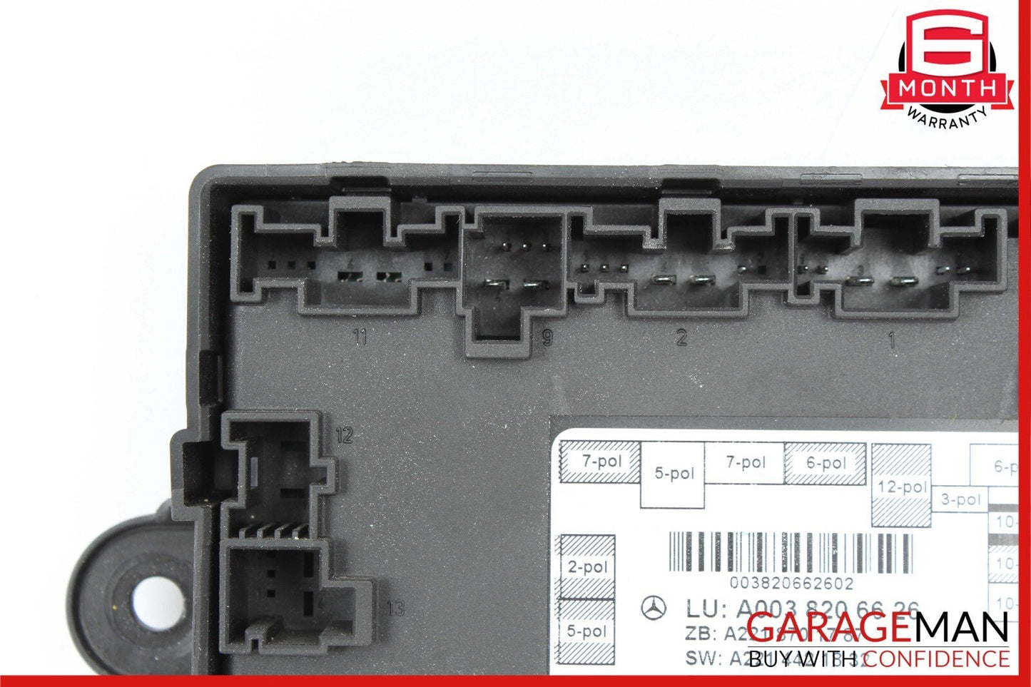 07-09 Mercedes W221 S550 Rear Right Or Left Side Door Controller Module OEM