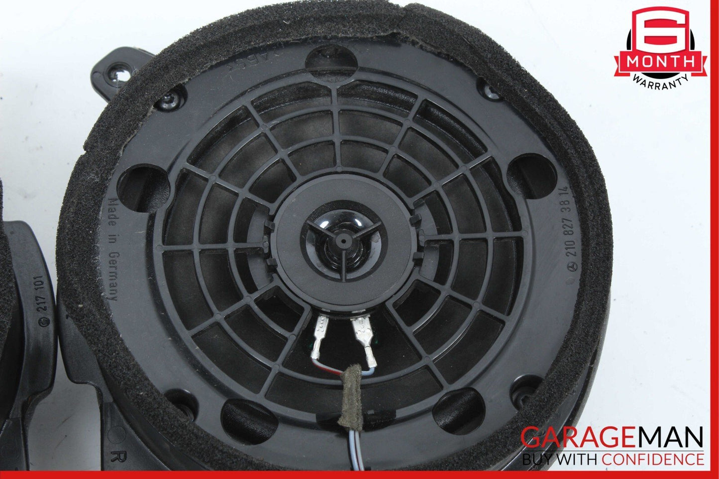 96-03 Mercedes W211 E320 Front Right & Left Side Door Sound Speakers Set OEM