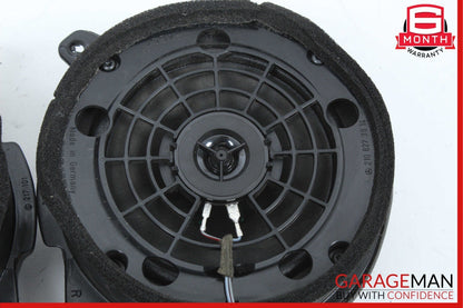 96-03 Mercedes W211 E320 Front Right & Left Side Door Sound Speakers Set OEM