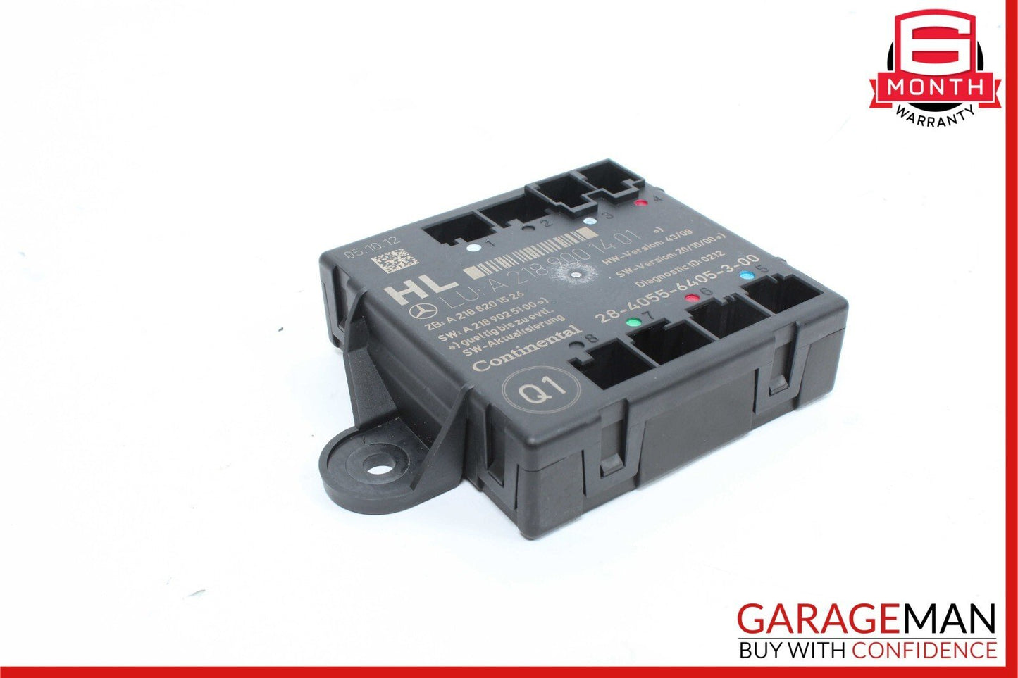 08-18 Mercedes C250 CLS550 GLK350 Rear Left Side Door Control Module Unit