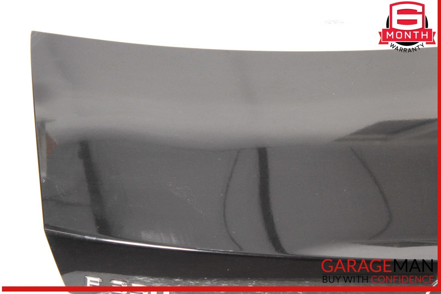 10-16 Mercedes W212 E350 E400 Sedan Rear Trunk Lid Deck Shell Panel Black OEM