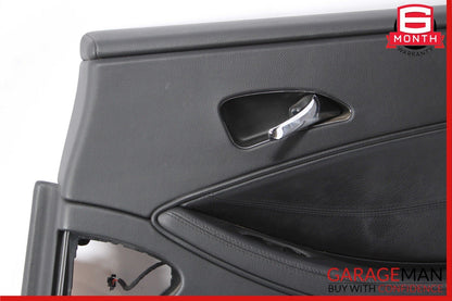 06-11 Mercedes W219 CLS500 Rear Right Side Interior Door Panel Cover Black OEM