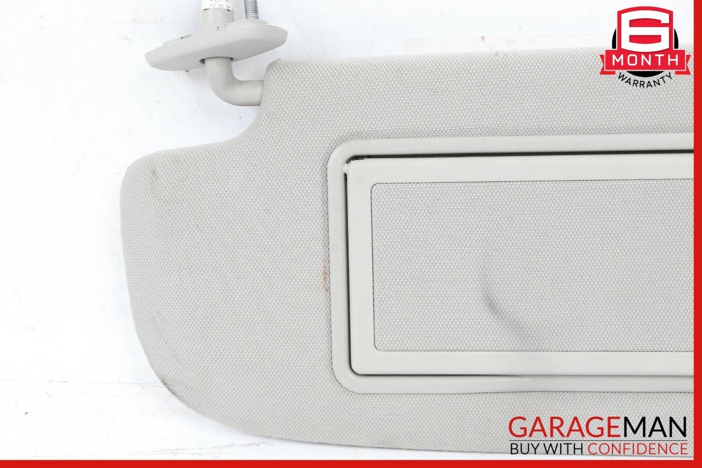 07-13 Mercedes W221 S400 Sun Visor Sunvisor Shade Cover Right Driver Side Gray