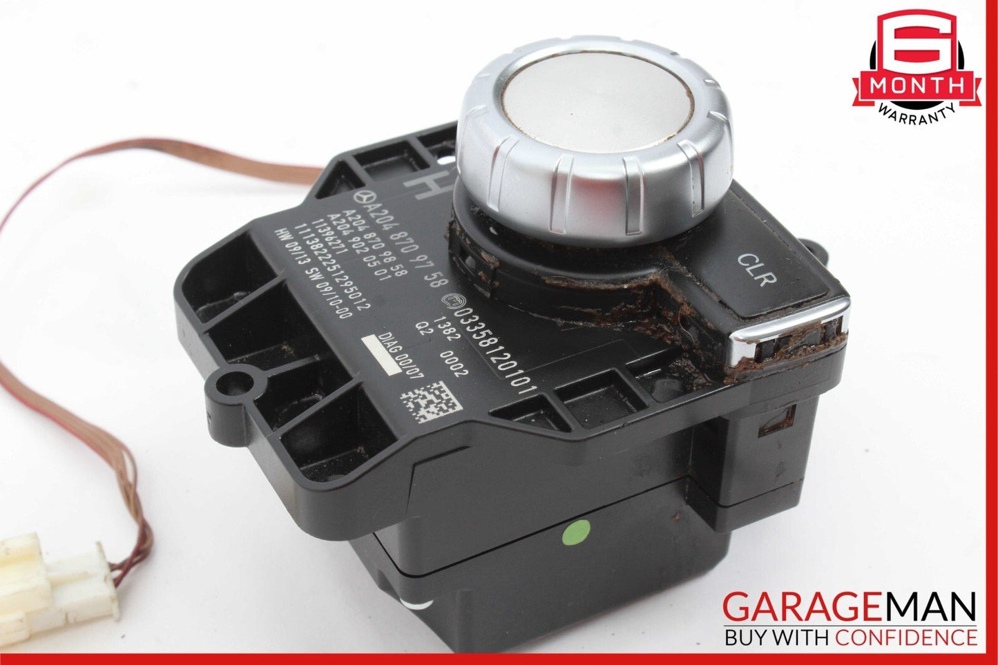 12-15 Mercedes W204 C250 E400 Console Head Unit Controller Knob Multi Switch OEM