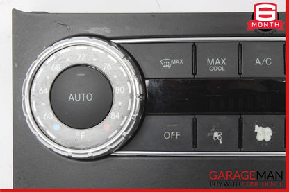 12-14 Mercedes W204 C250 AC A/C Heater Climate Control Switch Trim Assembly OEM