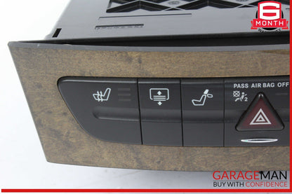 07-09 Mercedes W211 E350 E550 Hazard Control Door Lock Switch Panel 2116801714