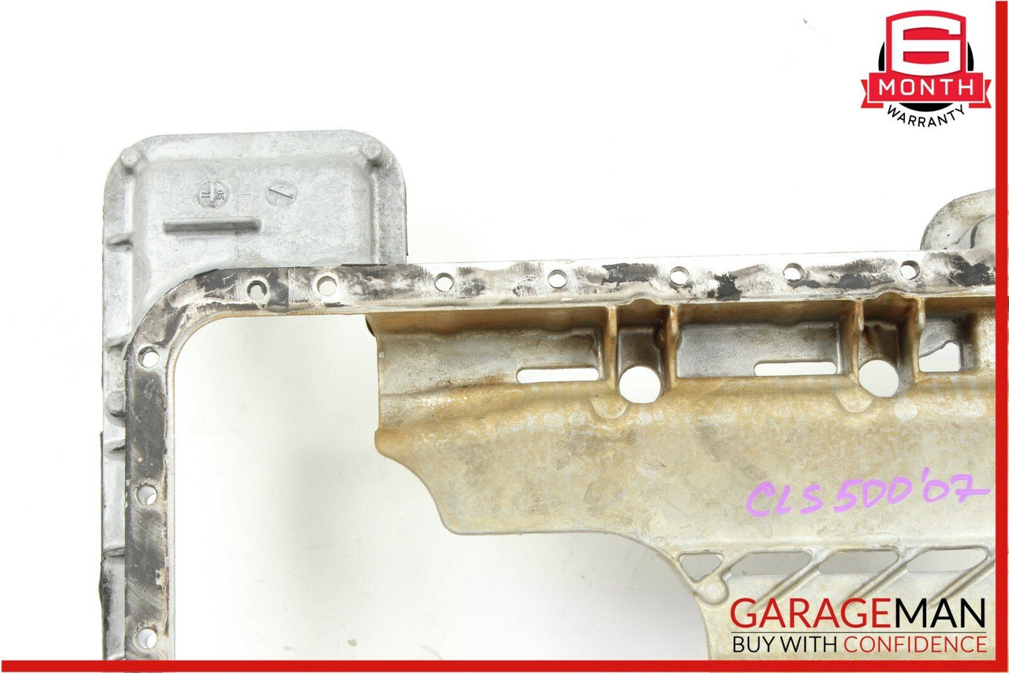00-06 Mercedes R230 SL500 E500 CLS500 Upper Oil Pan RWD 1130141202 OEM
