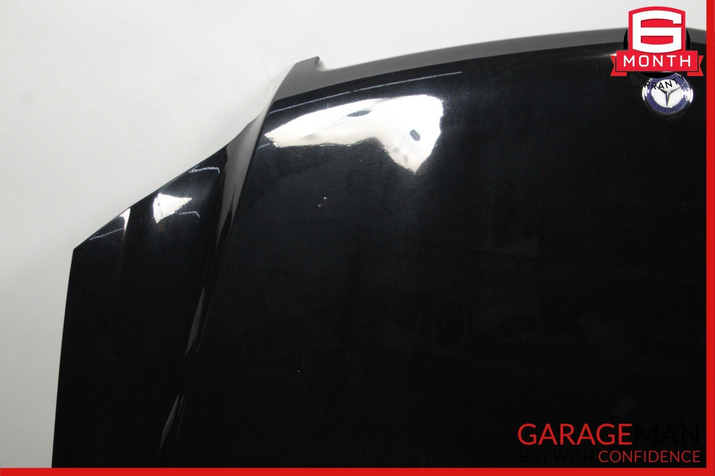 07-12 Mercedes X164 GL450 Front Hood Bonnet Panel Grille Assembly Black OEM