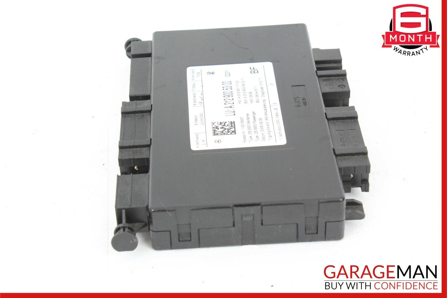 08-18 Mercedes W212 E350 SLK250 Seat Control Module Front Left Driver Side OEM