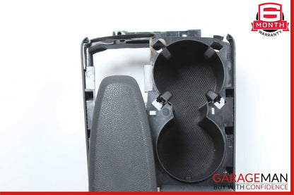 08-14 Mercedes W204 C250 Console Armrest Cup Holder Tray Compartment Black OEM