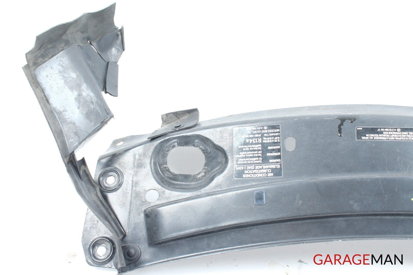 07-12 Mercedes X164 GL450 Upper Radiator Core Support Tie Bar A124 OEM