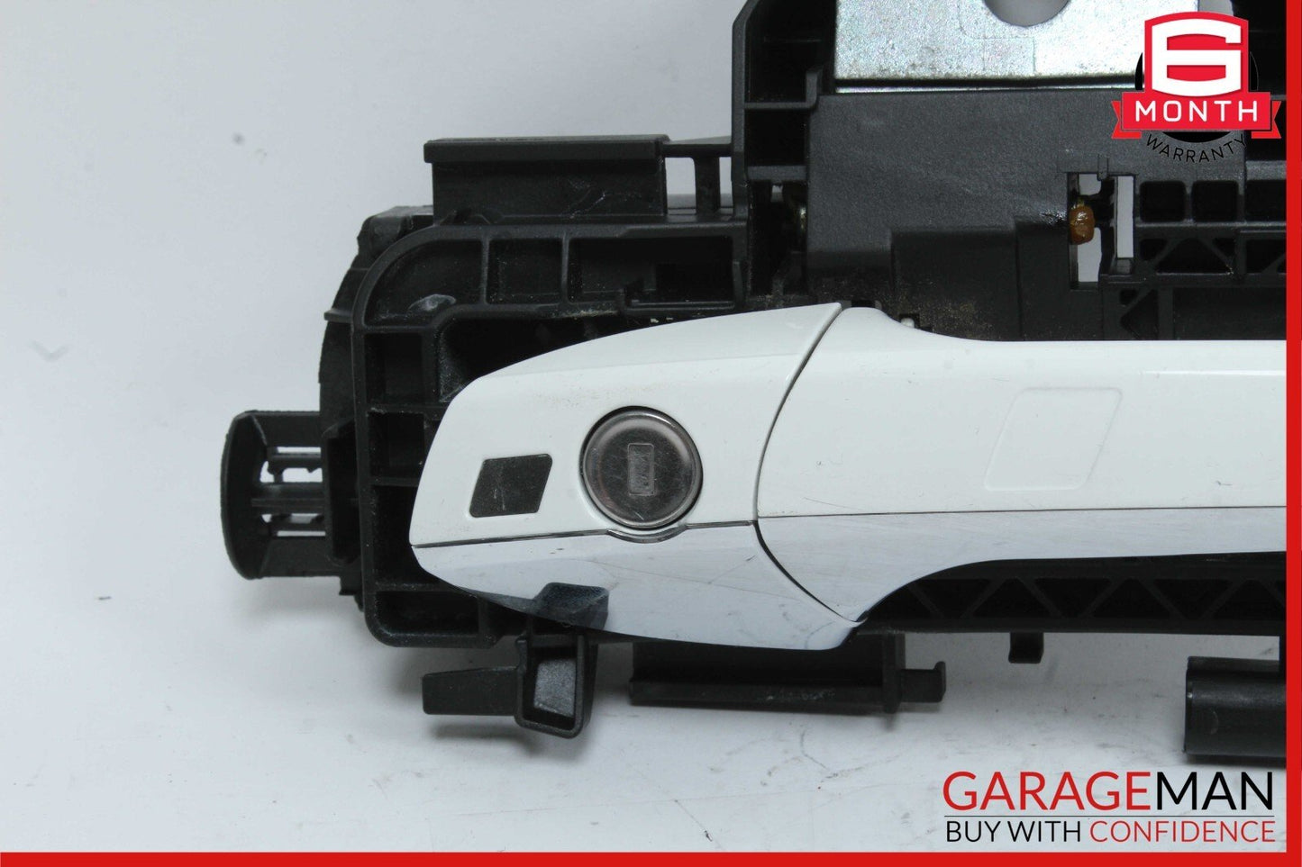 10-13 Mercedes W212 E350 Front Left Side Exterior Door Handle Keyless Go White