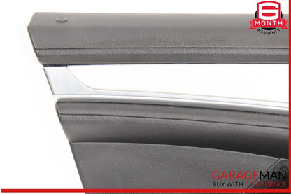 10-16 Porsche Panamera 970 GTS Front Left Interior Door Panel Leather OEM