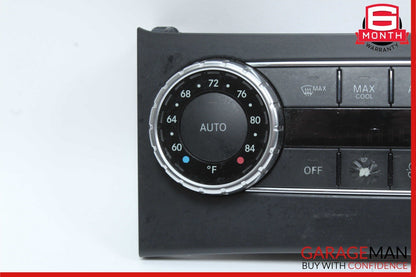 12-14 Mercedes C250 C350 AC A/C Climate Temperature Heater Switch Control Panel