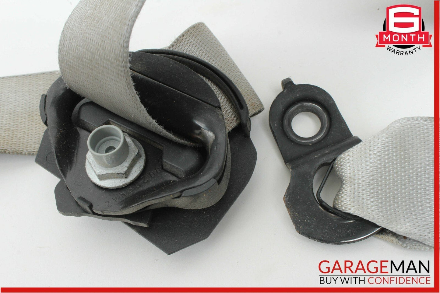 06-08 Mercedes R320 ML350 GL450 Front Right Passenger Seat Belt Seatbelt Grey