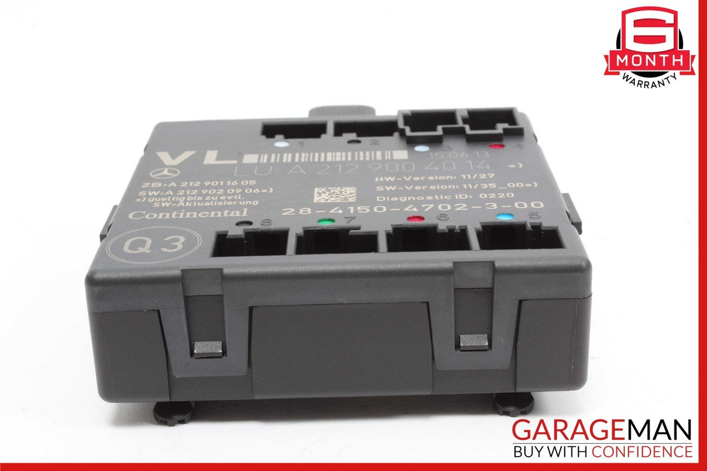 08-18 Mercedes W218 CLS500 E550 C250 Front Left Side Door Control Module OEM