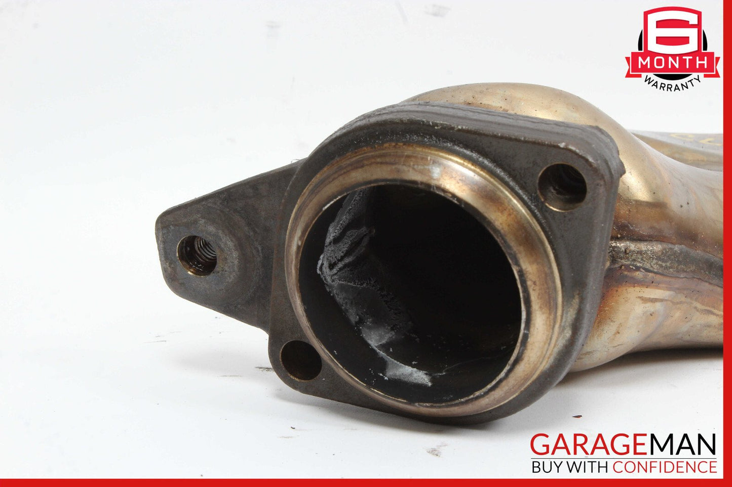 12-18 Mercedes W218 CLS550 4.6L Left Exhaust Pipe Adapter 2781400908 OEM