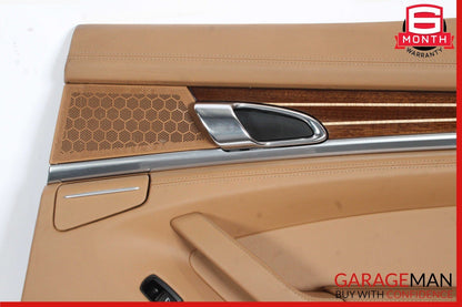 10-16 Porsche Panamera 970 Rear Right Side Interior Door Panel Trim Cover Assy