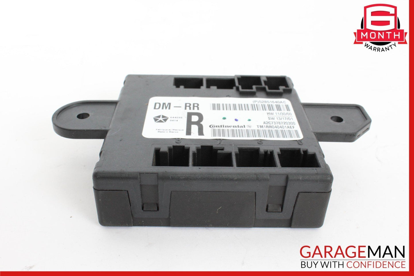 14-17 Maserati Quattroporte Rear Right Passenger Side Door Control Module Unit