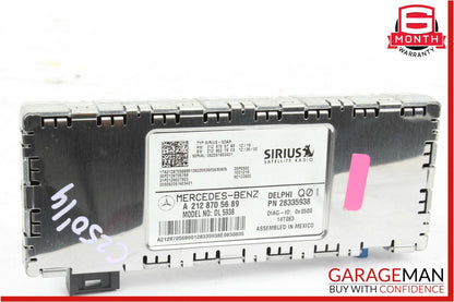 Mercedes W204 C250 SLK250 E350 Sirius Satellite Radio Receiver 2128705689 OEM