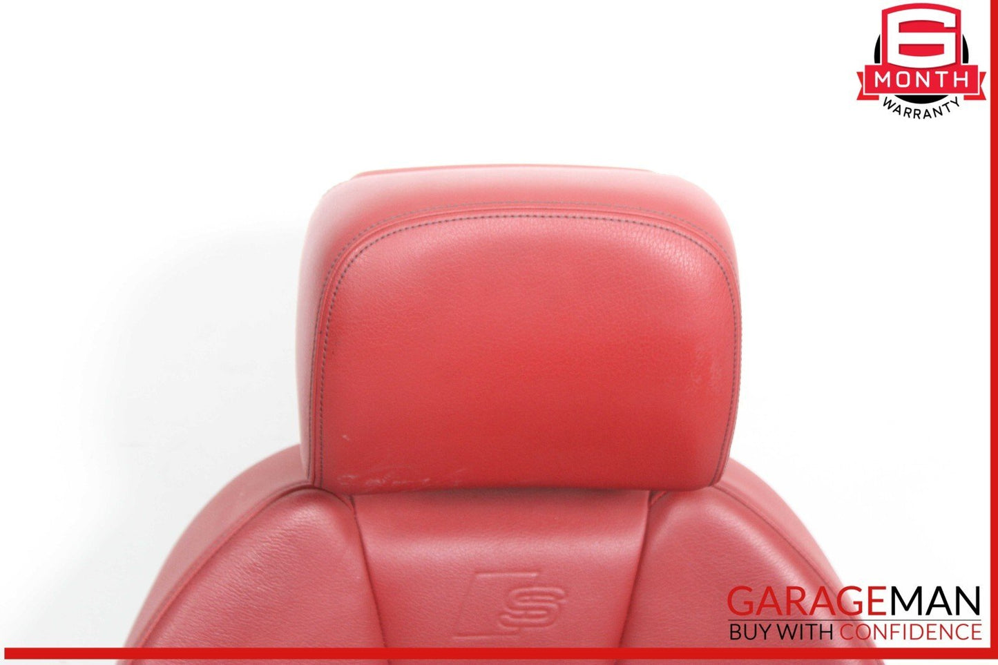15-20 Audi S3 A3 Front Right Passenger Side Complete Seat Cushion Red OEM