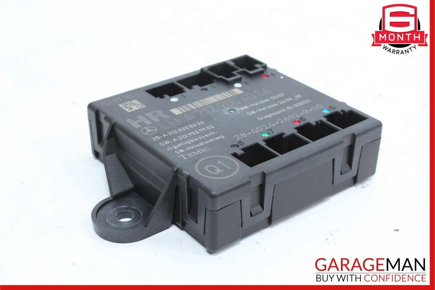 08-18 Mercedes CLS400 E550 E350 C350 Rear Right Side Door Control Module Unit