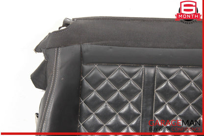 13-18 Audi S6 Front Left Lower Bottom Seat Cushion Black OEM