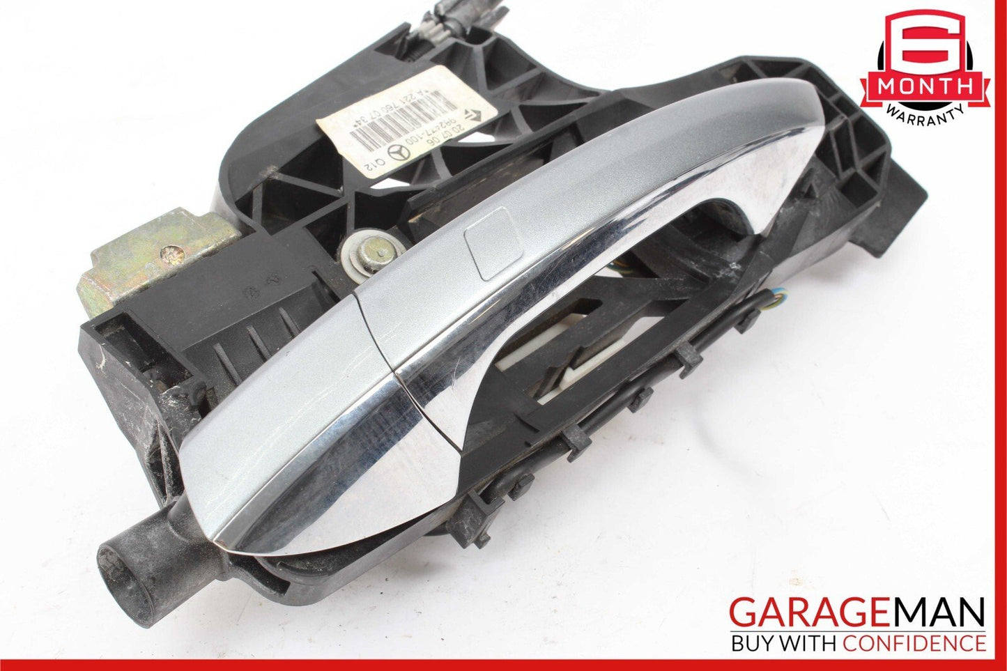 07-13 Mercedes W221 S550 S400 S350 Rear Left Exterior Door Handle Keyless Go OEM