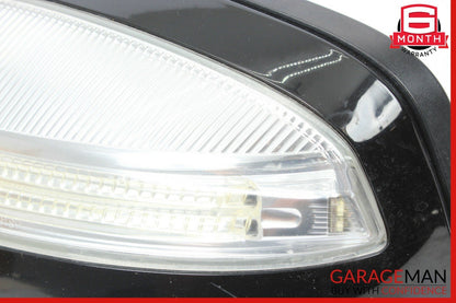 08-09 Mercedes W204 C350 C63 AMG Front Left Side Mirror Rear View Door Black