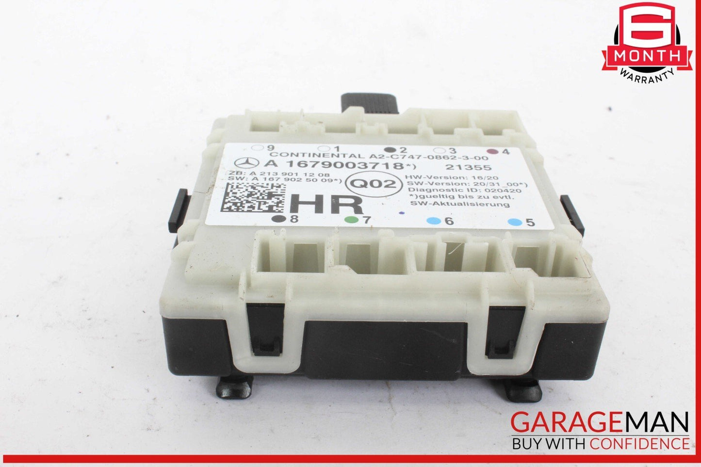 16-22 Mercedes X253 GLC43 AMG Rear Right Side Door Window Control Module