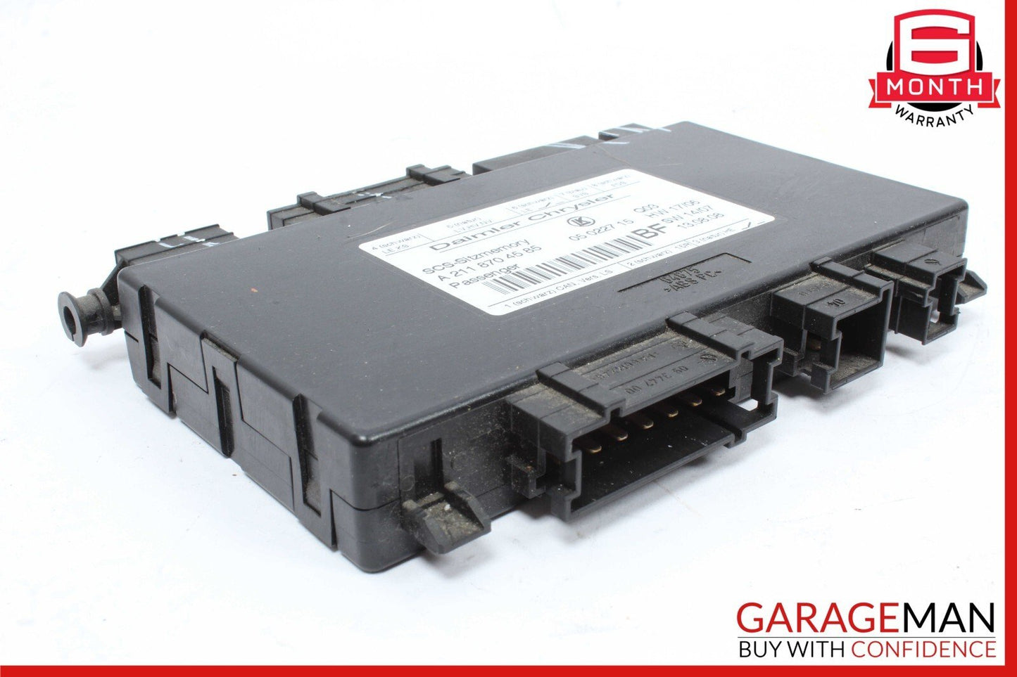 03-12 Mercedes ML350 GL450 CLS550 CLS63 AMG Front Right Seat Control Module