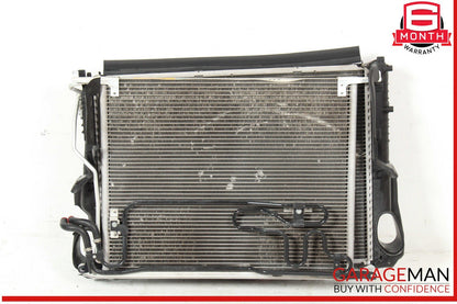 00-06 Mercedes W220 S500 CL500 Engine Cooling Radiator AC A/C Condenser Assy