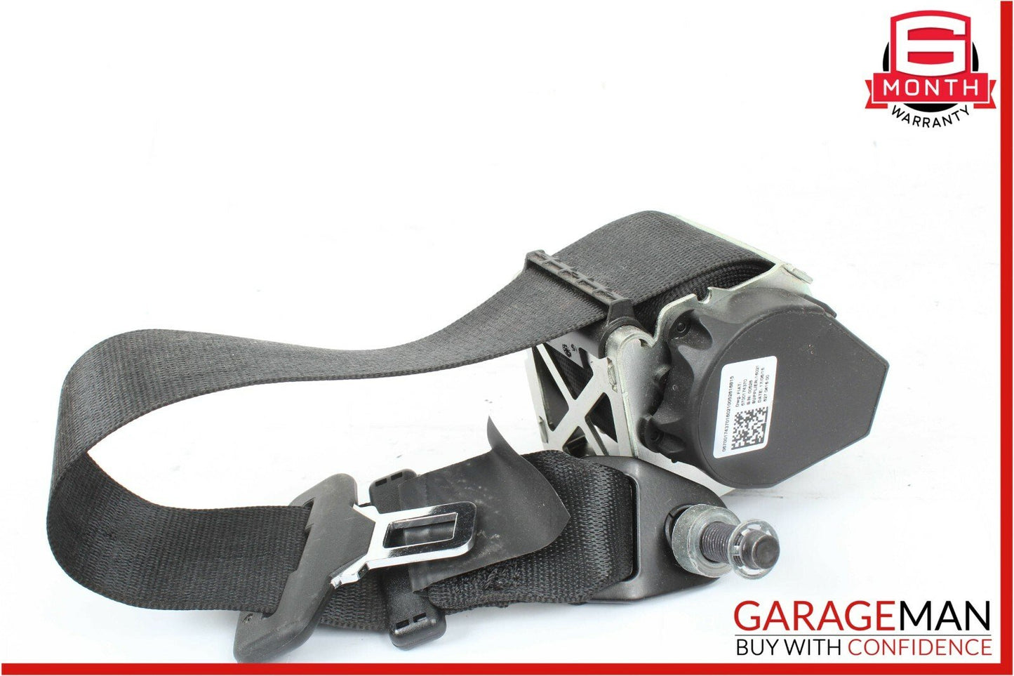 14-17 Maserati Ghibli Rear Right / Left Side Seatbelt Seat Belt Retractor Black