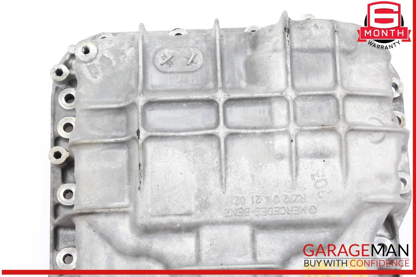 06-11 Mercedes W204 C300 Engine Upper Oil Sump Baffle Pan 2720142102 OEM
