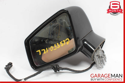 12-18 Mercedes W218 CLS500 Front Left Side Rear View Door Mirror w/ Blind Spot