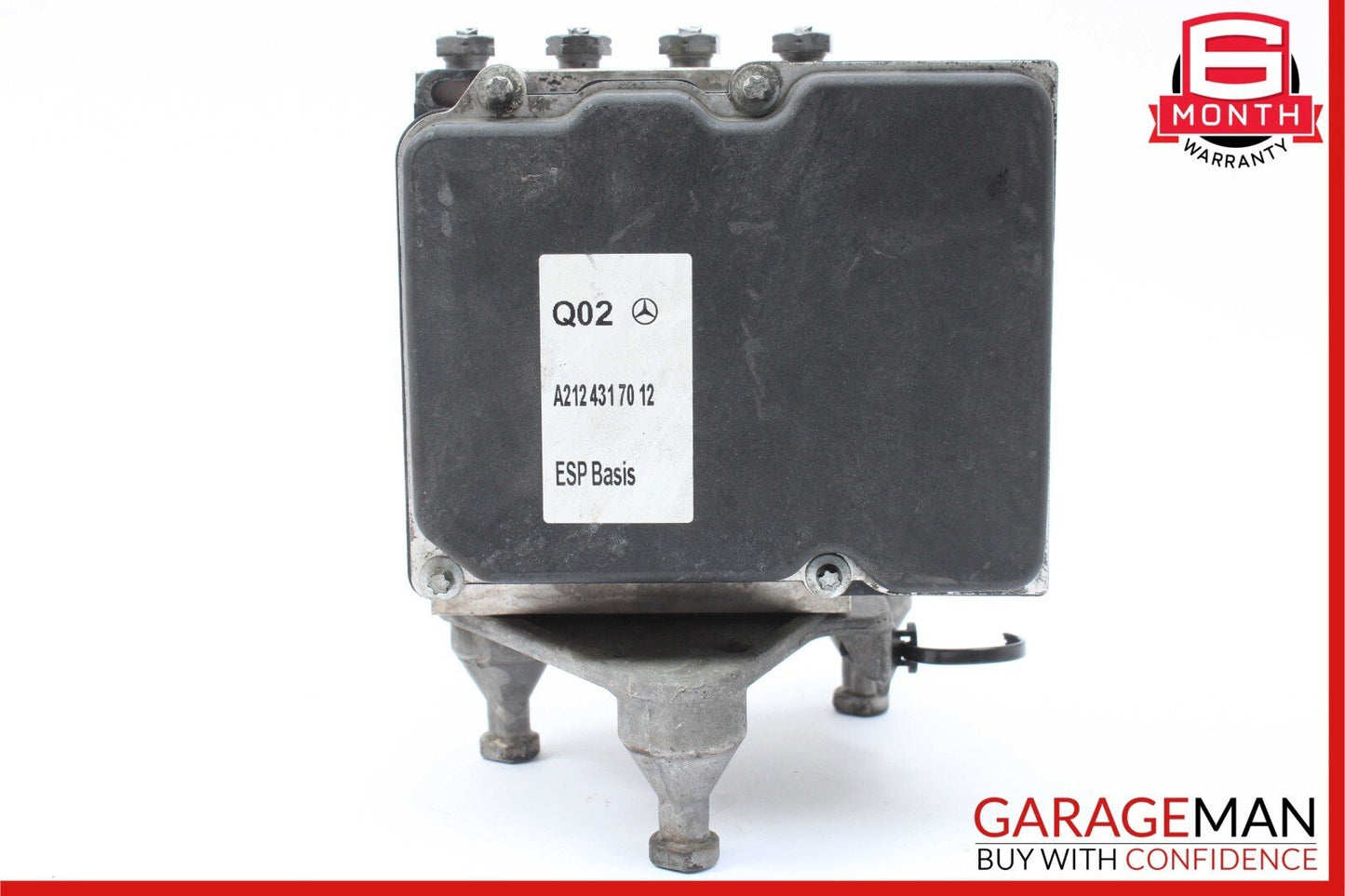 10-16 Mercedes W212 E350 ABS Brake Hydraulic Pump Control Module Unit 2124317012