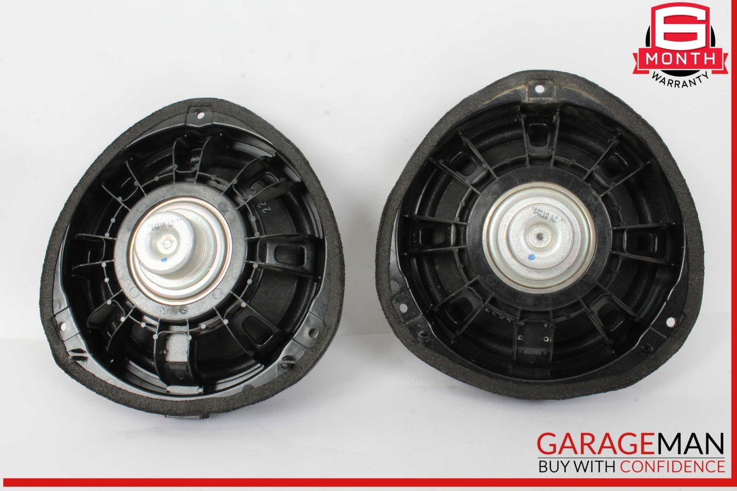 20-24 Lincoln Aviator Rear Left and Rear Right Side Door Panel Audio Speaker Set