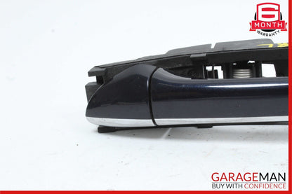 03-09 Mercedes W211 E350 E550 Rear Left Exterior Door Handle Tanzanite Blue