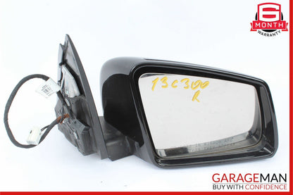 12-14 Mercedes W204 C350 C63 AMG Front Right Side Mirror Rear View Door Black